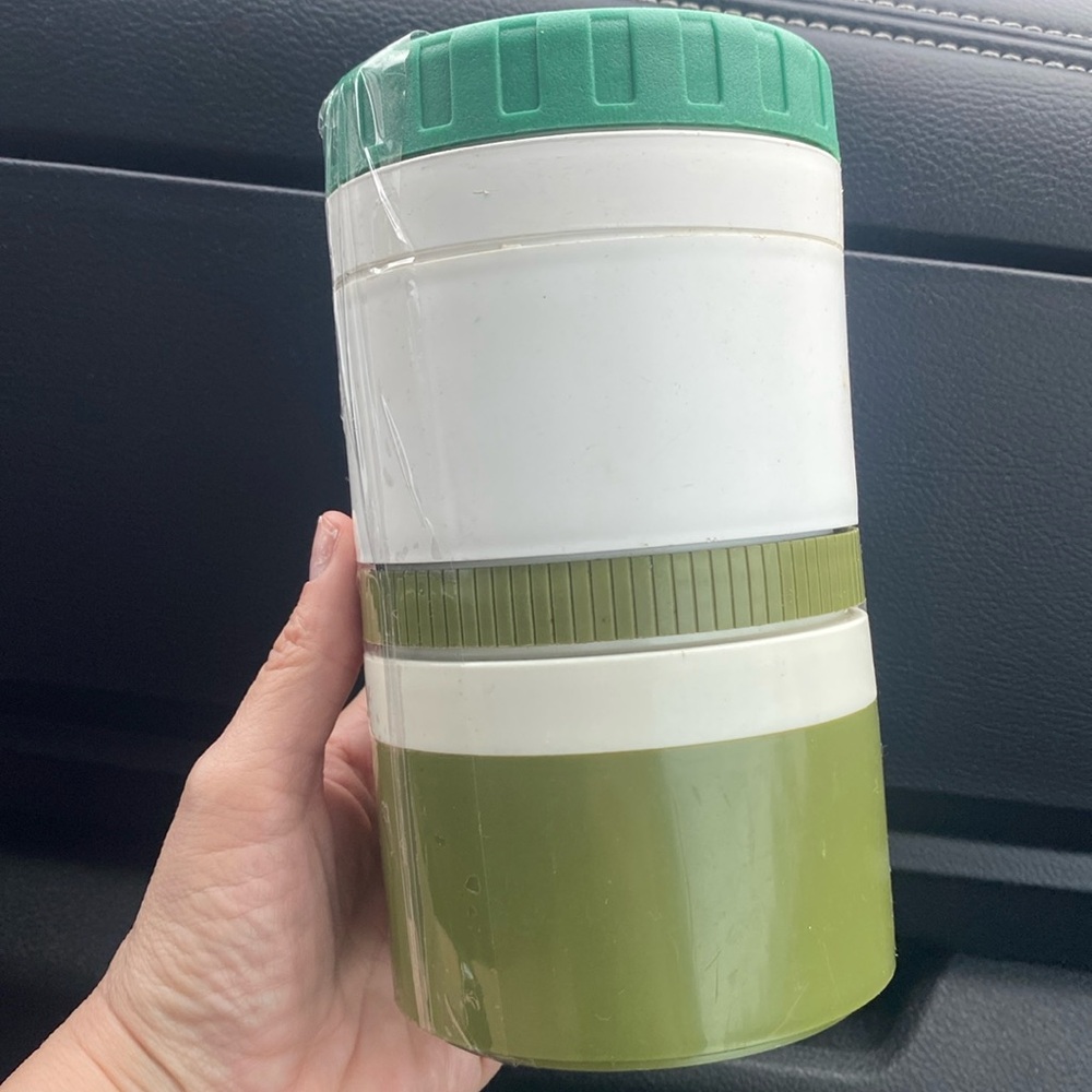 Vintage Green Thermos